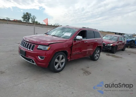 2014 Jeep Grand Cherokee Overland from USA, damaged, VIN 1C4RJFCG5EC432363